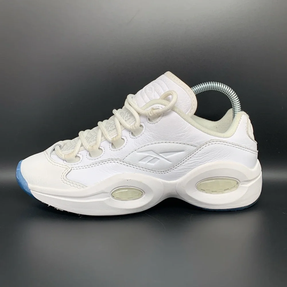 Reebok Question Low‎ White Basketball Shoes Men’s Sz 5.5 Women’s Sz 6.5 EU 37
